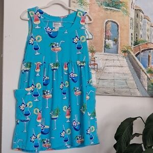 Tropical Towel Dress